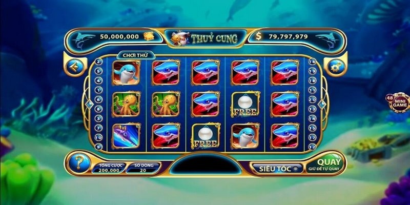 Nguyên tắc chơi Slot game Thủy Cung tại nhà cái Typhu88 cơ bản